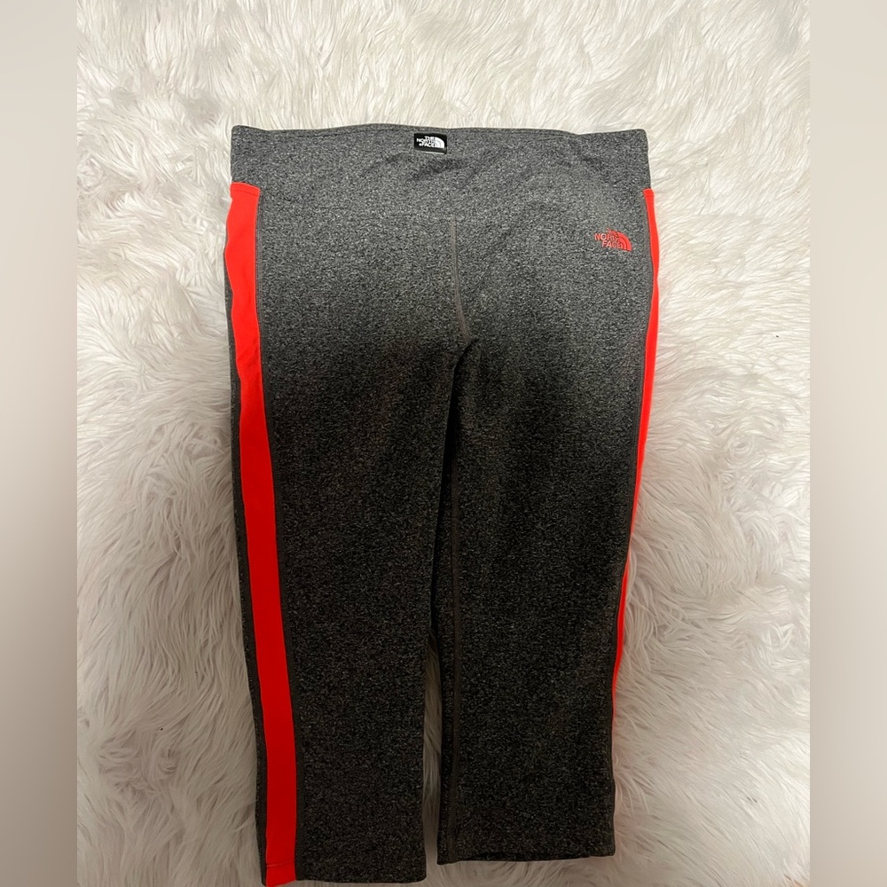 The North Face Kids Charcoal and Bright Red Leggings